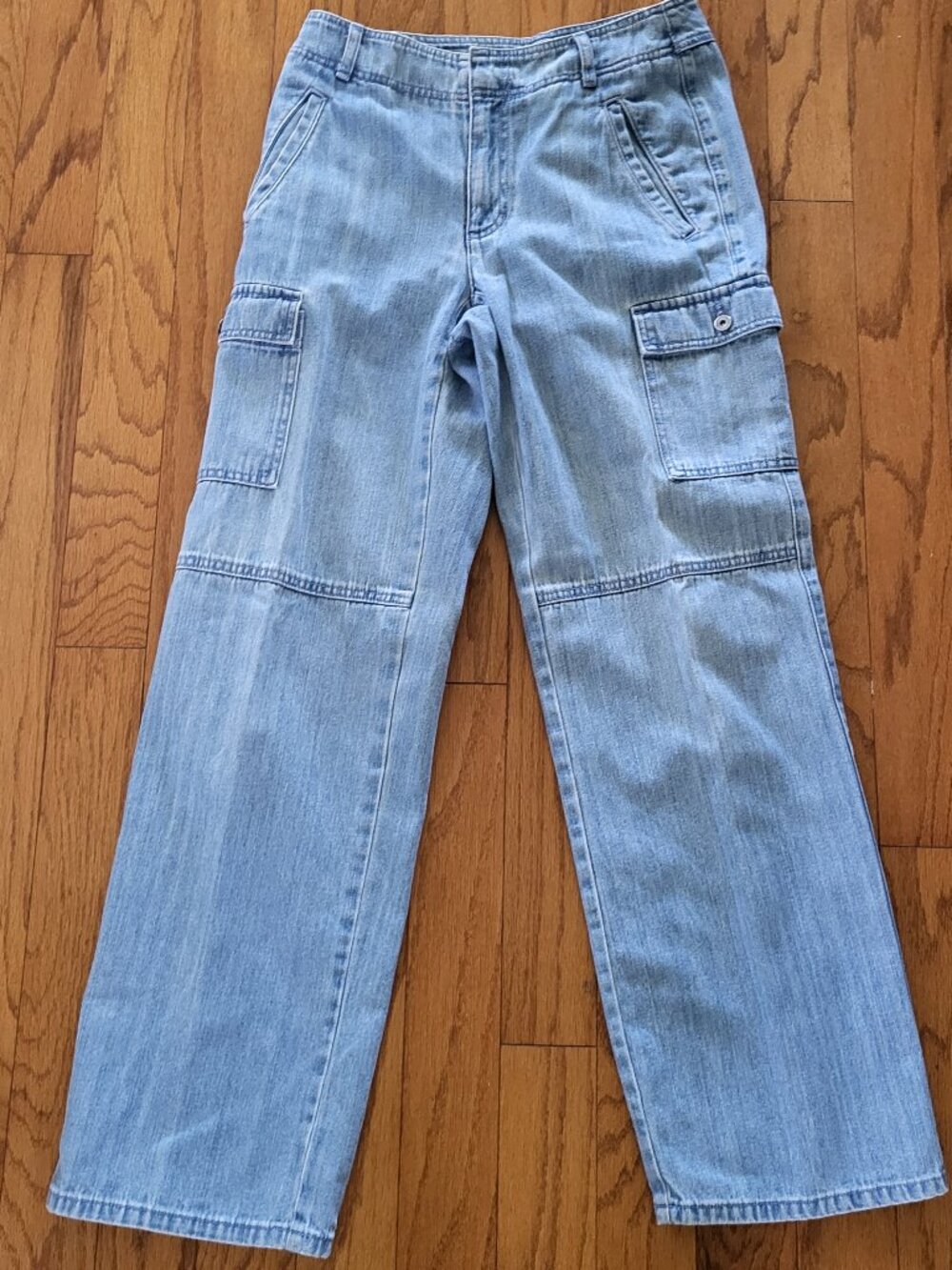 Liz Claiborne Lizwear Women's MICHAELA Straight High Rise Jeans 100 % COTTON SZ8